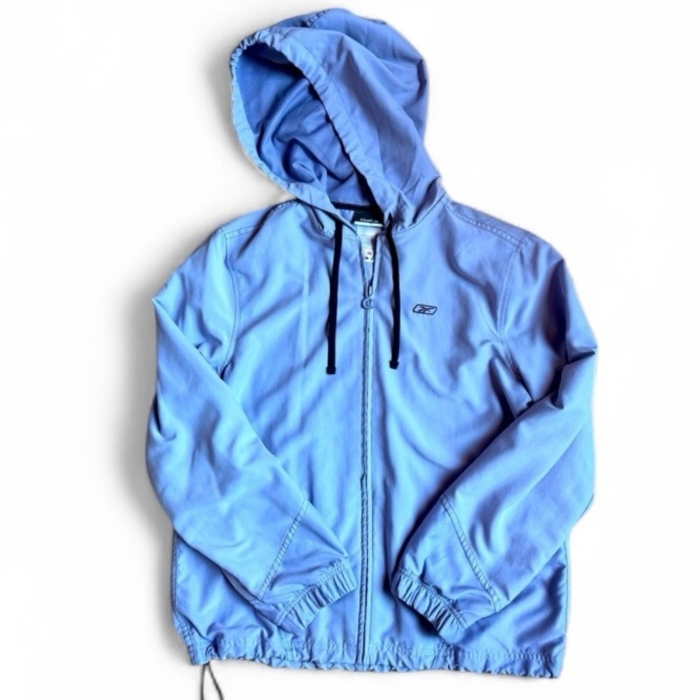 Reebok Full-Zip Hoodie Jacket – Light Purple – Size M
